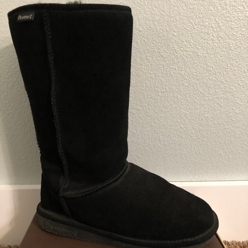 Bearpaw Black Tall Boots